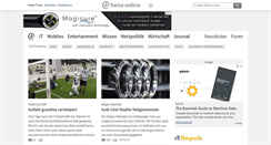 Desktop Screenshot of heise.de
